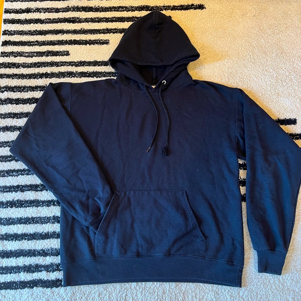 Men’s Hanes EcoSmart Medium Black Hoodie.